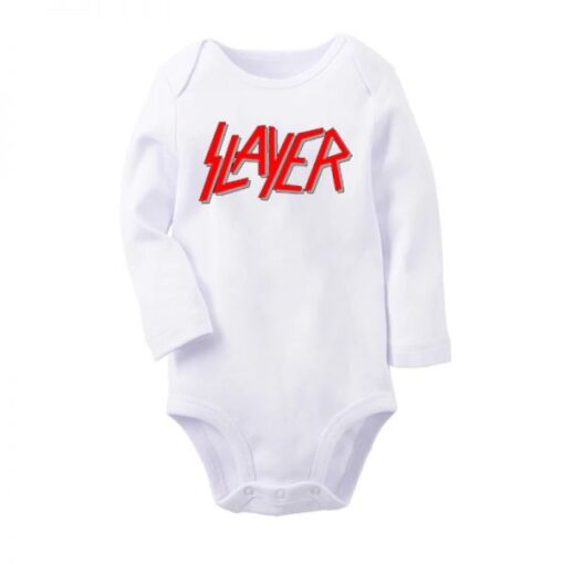 Slayer Long Sleeve Baby Onesie