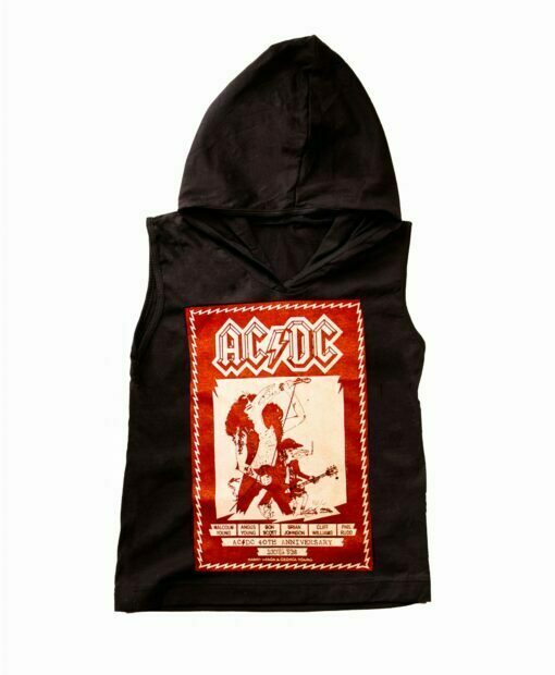 AC/DC Singlet with Hoodie