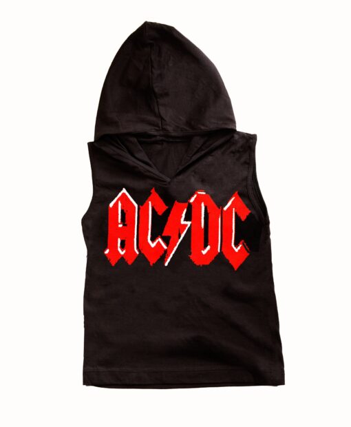 ACDC Logo Singlet with Hoodie