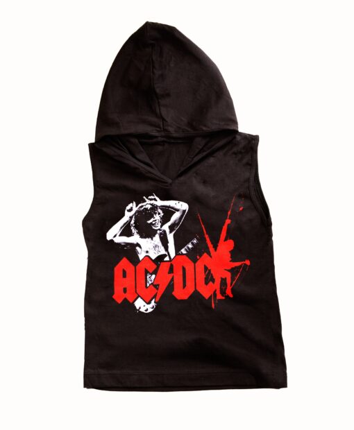 ACDC Angus Singlet with Hoodie